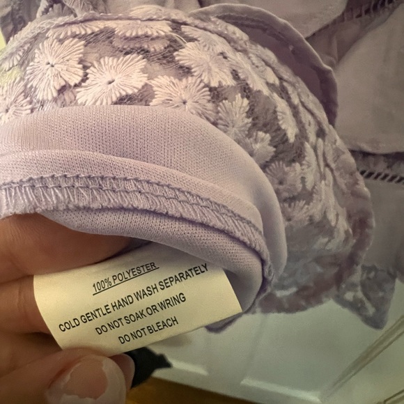 Purple Ruffle Dress - Picture 3 of 5